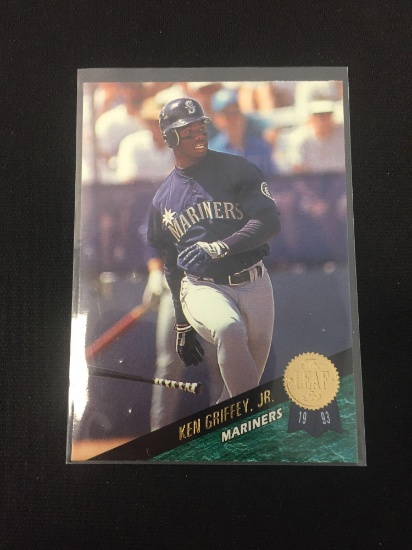 1993 Leaf Ken Griffey Jr. Mariners Baseball Card