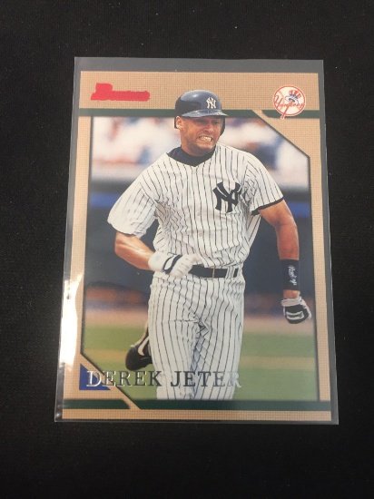 1996 Bowman Derek Jeter Yankees Baseball Card