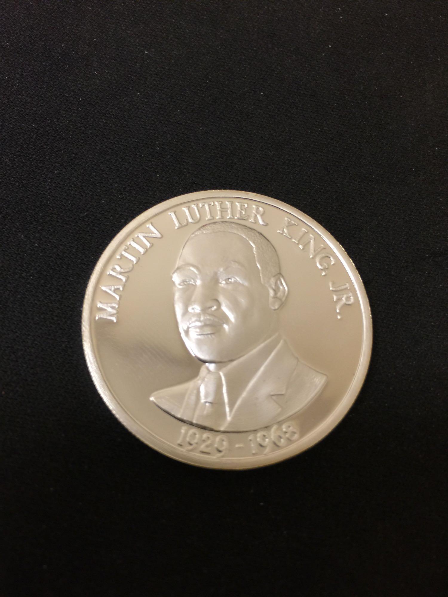 1 Troy Ounce .999 Fine Silver Martin Luther King | Proxibid