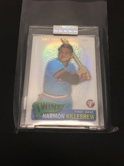 2005 Topps Pristine Refractor Harmon Killebrew Twins Insert Baseball Card /549