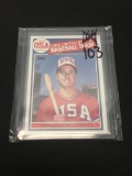 1985 Topps #401 Mark McGwire USA A's Rookie Baseball Card