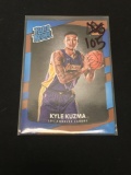 2017-18 Panini Donruss Kyle Kuzma Lakers Rookie Basketball Card