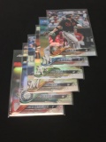 6 Card Lot of 2018 Topps Chrome Refractor Baseball Cards with Stars!