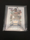 2005 Bowman Sterling Johnny Damon Red Sox Game Used Bat Card