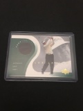 2001 Upper Deck Tour Threads Lee Janzen Golf Used Shirt Relic Card
