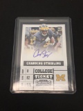 2017 Panini Contenders Draft Channing Stribling Rookie Autograph Football Card