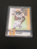 2011 Uper Deck Sweet Spot Anthony Allen Rookie Autograph Football Card