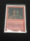 Vintage MTG Magic the Gathering Goblin King 4th Edition Rare Card