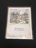 Vintage MTG Magic the Gathering Wrath of God Revised Rare Card