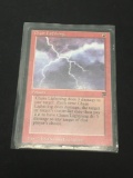 Vintage MTG Magic the Gathering Chain Lightning Legends Card
