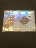 2002 Bowman's Best Donald Reche Caldwell Chargers Rookie Jersey Card