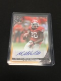 2016 Leaf Draft Gold Malcolm Mitchell Patriots Rookie Autograph Football Card