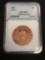NNC Graded 1997 Liberia Panda Dollar Coin - MS69 PL