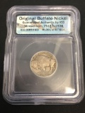 ICG Graded Original Buffalo Nickel (1936) United States Coin
