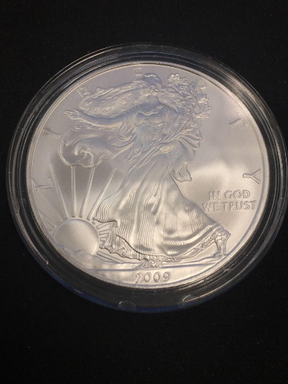 2009 American Silver Eagle 1 Ounce .999 Fine Silver Bullion Coin