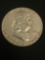1952 United States Franklin Half Dollar - 90% Silver Coin