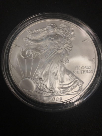 2009 American Silver Dollar 1 OZ .999 Fine Silver Bullion Coin