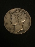 1939-S United States Mercury Dime - 90% Silver Coin