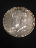 1964 United States Kennedy Half Dollar - 90% BU Silver Coin