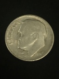 1954-S United States Roosevelt Dime - 90% Silver Coin