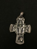 James Avery Designed Sterling Silver Easter Risen Styled Sterling Silver Pendant