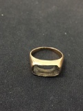 12 Karat Gold Filled Semi-Mount Ring Band - Size