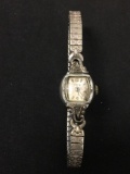 Vintage Diamond Accented Timex Watch w/ Speidel Band