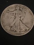 1945-S United States Walking Liberty Silver Half Dollar - 90% Silver Coin