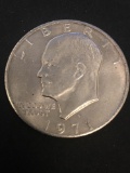 1971-D United States Commemorative Eisenhower Dollar Coin