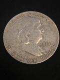 1960-D United States Franklin Half Dollar - 90% Silver Coin