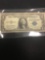 1935-G United States Washington $1 Silver Certificate Bill Currency Note