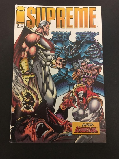 Image Comics, Supreme "Enter: Bloodstrike" #3 June Comic Book