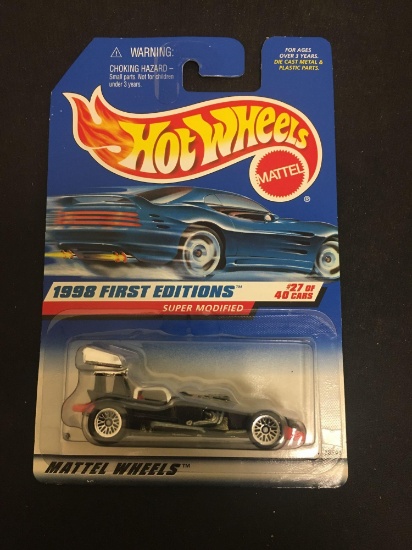 1997 Hot Wheels 1998 First Editions Super Modified Black #27/40