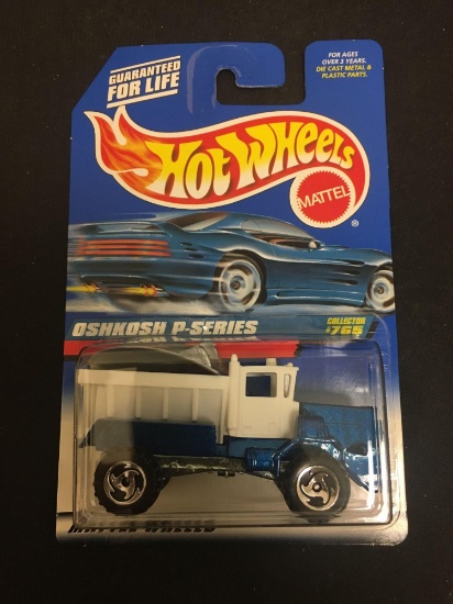 1997 Hot Wheels Oshkosh p-Series Blue #765