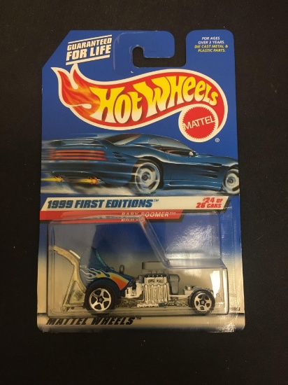 1998 Hot Wheels 1999 First Editions Baby Boomer Blue #24/26