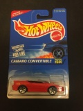 1996 Hot Wheels Camaro Convertible Red #344 Package Opened