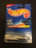 1996 Hot Wheels Speed Spray Series Hydroplane White #1/4
