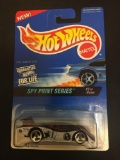 1996 Hot Wheels Spy Print Series Sol-Aire CX4 Maroon #3/4