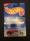 1996 Hot Wheels 1997 First Editions Series Saltflat Racer Red #4/12