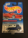 1997 Hot Wheels Tipper Blue #712