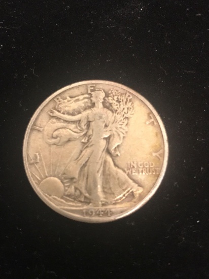 1944-D United States Walking Liberty Half Dollar - 90% Silver Coin