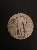 1927 United States Standing Liberty Quarter - 90% Silver Coin