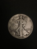 1941-D United States Walking Liberty Half Dollar - 90% Silver Coin