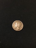 1943 -D United States Mercury Dime - 90% Silver Coin