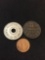 3 Count Lot Foreign Coins