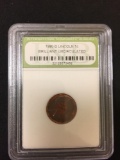 INB Graded 1980-D US Lincoln Cent Penny Brilliant UNC
