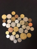 Huge Lot of Foreign Coins