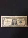 1957-A US Washington $1 Silver Cerificate Bill Note