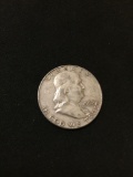 1962-D United States Franklin Half Dollar - 90% Silver Coin