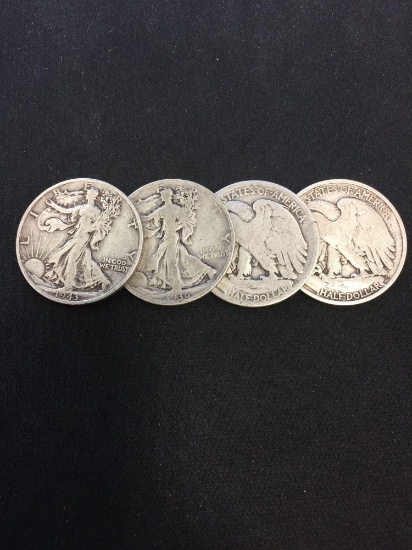 Random Date United States Walking Liberty Half Dollar - 90% Silver Coin